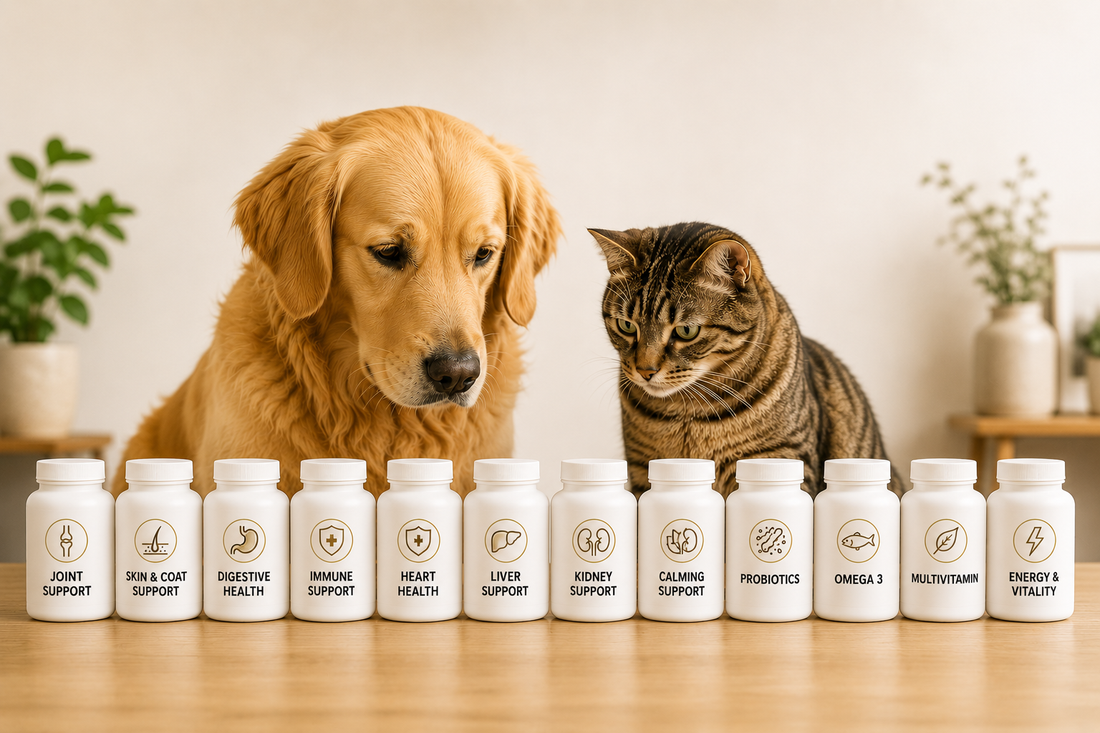Why Does Your Pet Need 12 Different Supplements?
