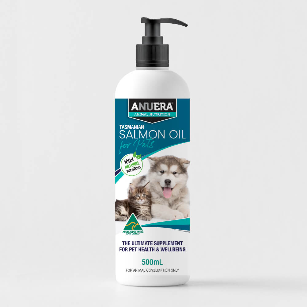 ANUERA Tasmanian Salmon Oil for Pets 500ml